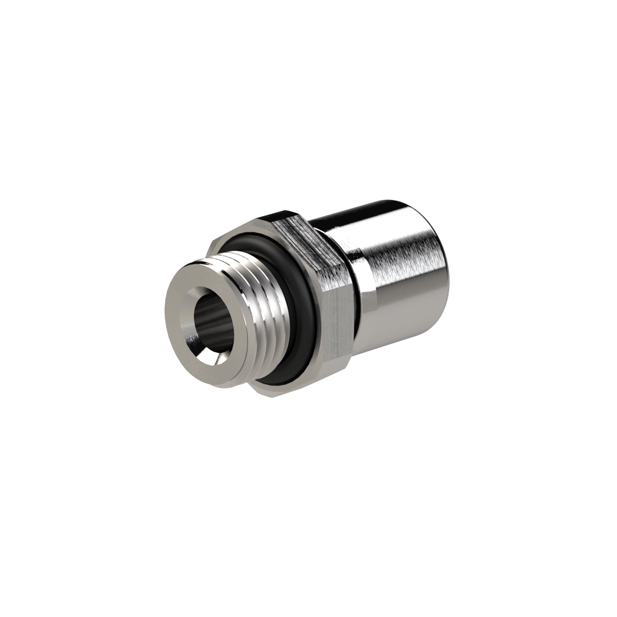 Gerade Steckverschraubung »NonPlusUltra«, M5, Ø 4 mm, VPE 10 Stk.