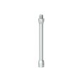 Extension pipe without nozzle, straight 150 mm, Aluminium