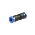 Straight push-in connector »Blue Series« mini, hose exterior Ø 3