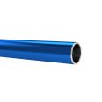 Aluminium pipe, blue, Pipe Ø 15x13, PU 20 pcs., Length 3 m