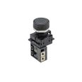 3/2-way miniature valve, manual, push button, NC, M5 side