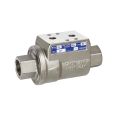 Coaxial valve pneumat. actuated, single-acting NO, FKM, Rp 2