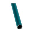 Aluminium pipe, blue, Pipe Ø 15x13, PU 20 pcs., Length 3 m
