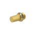 Sintered bronze silencer, Brass thread / hexagonal, G 1/2, AF 23