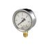 Glyzerinmanometer, CrNi-Stahl, G 1/4 unten, 0 - 250,0 bar, Ø 63