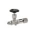 Blocking valve pressure gauge, taps - rotating bushing, G 1/2