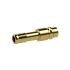 Plug-in connector for I.D. 7.2-7.8, bright brass, Sleeve I.D. 13