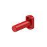 Verschlussstopfen POM, Stutzen 12 mm, Farbe rot
