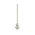 Extension nozzle, 3 mm, nickel-plated brass, 150 mm long straight