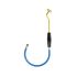 Hose, garage plug for handheld digital tyre gauge in pistol shape
