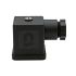 Plug connector, SV, direct. ope. G1/4 pilot/comb. ope., w. recti.