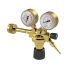 Cylinder pressure regulator 300bar Nitrogen, Work. press. 0-10bar