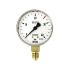 Content pressure gauge for Cylinder pressure reg., C2H2, 0-40 bar