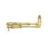 Butterfly cutting insert, shaft17mm, max.300mm,ring nozzle12-25mm