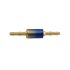Safety device for mounting between two hoses, Sauerstoff, DN 6.3