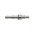 Plug, for installation in the hose, oxygen, connection DN 6.3