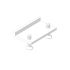 Additional fixing bracket for OMEGA bar, for EB 80