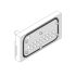 Splash area kit for EB 80, for 3-8 positions, aluminium