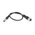 Cable f. digital in/out, M8 male 0° 3p/M8 female 0° 5p, 0.2m