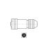 M12 female connector 0°, for CANopen/IO-Link, 5-pin, A enc.