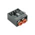 3/2-way miniature valve, mechanical, tappet, NO, 4 mm side