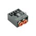 3/2-way miniature valve, mechanical, tappet, NC, 4 mm side