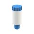 Plastic silencer with polyethylene damper element, M5