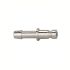 Plug-in connector for I.D. 2.7 nickel-plated brass, Sleeve I.D. 4