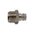 Tempered plug-in nipple DN 6, with blocking valve, ET, M14x1.5