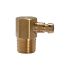 Tempered plug-in nipple DN 6, 90°, Exterior thread, M8x0.75