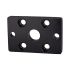 Flange fastening »FA« for short stroke cylinder, Piston Ø 12