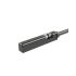HALL-sensor, T- en rechthoekige sleuven, 3-draads, 2,5 m kabel