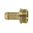 1/3 Tube fitting G3/4x13 taper seat with collar heavy-duty Brass