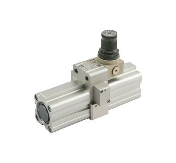 Double piston pressure multiplier (booster) with controller, G1/8