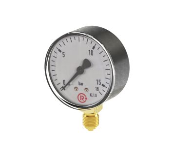 Standard pressure gauge, radial bottom, G 1/8, -1 / 0 bar, Ø 40