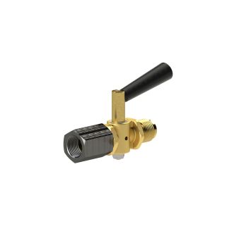 Block valve pressure gauge, taps - tension sleeve, G 1/4