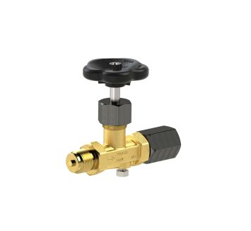 Blocking valve pressure gauge, taps-tension sleeve, brass, G 1/2