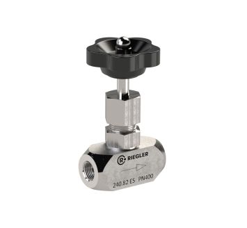Needle valve, Stainless steel 1.4571, G 1/8, DN 4,