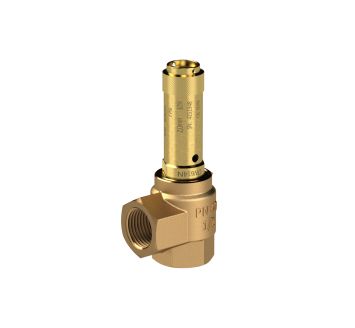 Corner safety valve, G 1/2, Trigger pressure 0.2 bar