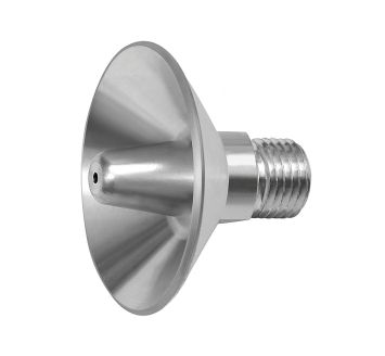 Nozzle with protective shield, Connection M12x1,25
