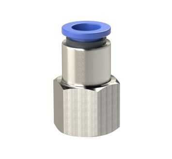 Straight push-in fitting »Blue Series«, M5 i.
