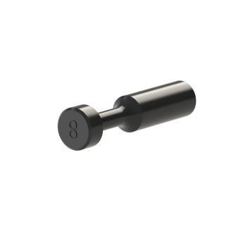 Locking plug »Blue Series«, plug nipple 4 mm