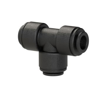 T-connection POM, for hose exterior Ø 4 mm