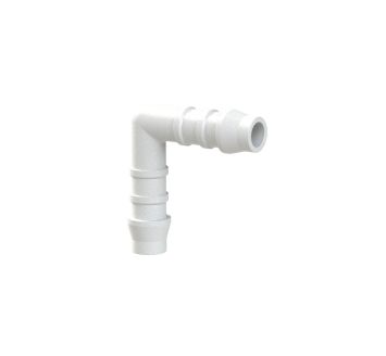 Angled hose fitting supports, for hose I.D. 3 mm, POM