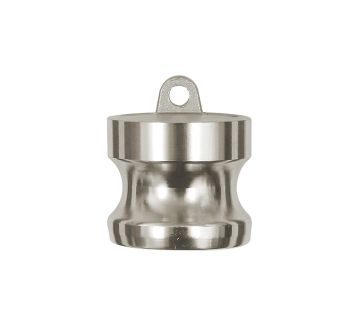 Kamlok cap plug, DP type, St. steel 1.4401, Size 3/4, Plug Ø 32