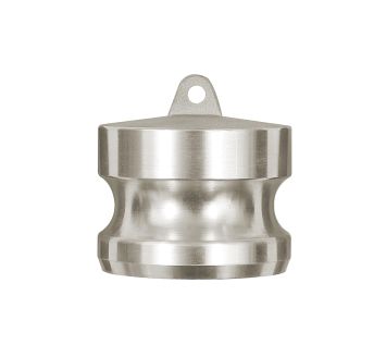 Kamlok cap plug, DP type, Aluminium, Size 3/4, Plug Ø 32