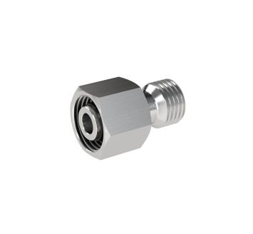 Reduction, Pipe exterior-Ø taps 8 mm bushing 6 mm