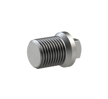 Stoppers 290, ET, R 1/4, black malleable cast iron