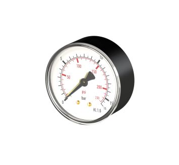 Standard pressure gauge »pressure line« G 1/8, -1/0 bar/-14.5 psi
