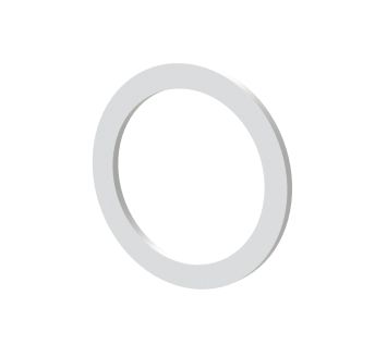 Flat seal made of PTFE size 1